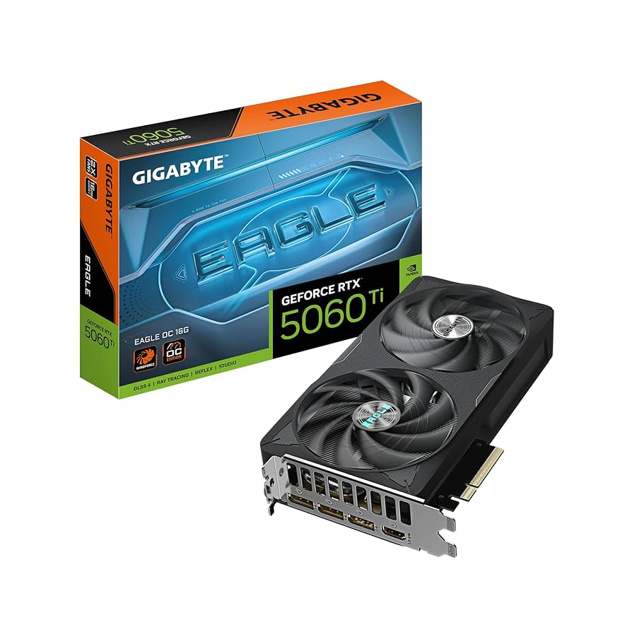 GIGABYTE  RTX 5060Ti EAGLE OC 16G Graphics Card
