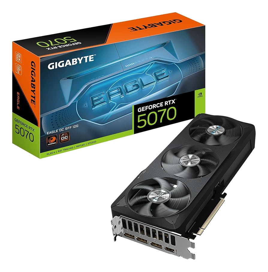 GIGABYTE GeForce RTX 5070 EAGLE OC SFF 12G Graphics Card