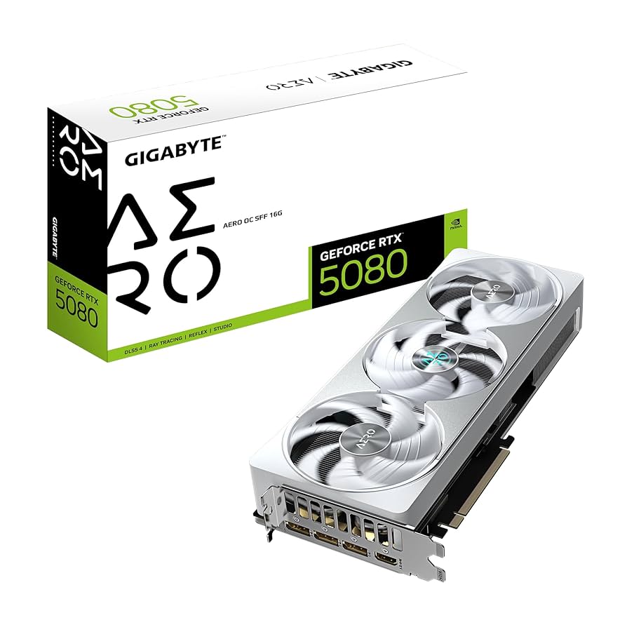 GIGABYTE GeForce RTX 5080 AERO OC SFF 16G Graphics Card