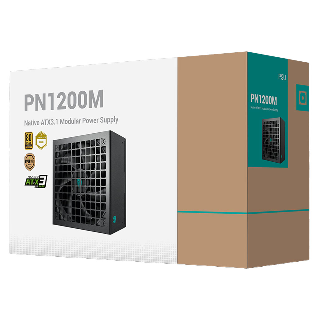 DC PN1200M 1200W ATX3.1 80+GOLD MOD PSU