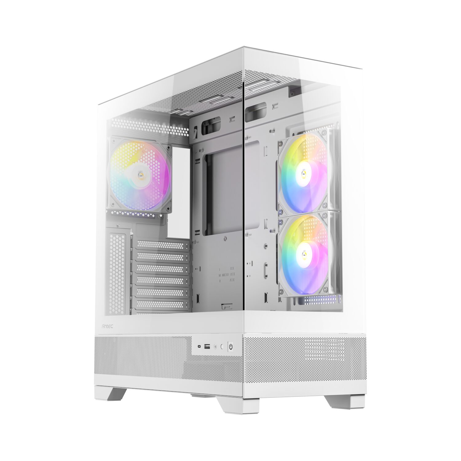 Antec CX700 ARGB Mid-Tower Gaming Chassis – White