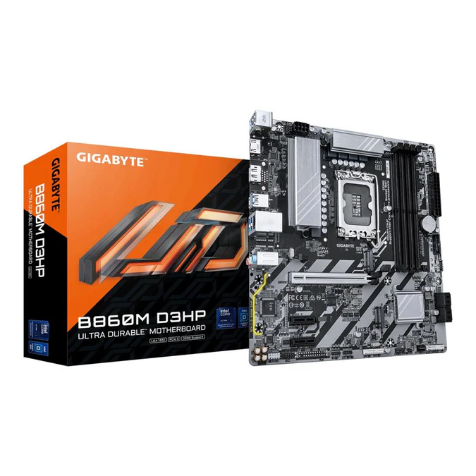 Gigabyte B860M D3HP Intel LGA 1851 Micro-ATX Motherboard