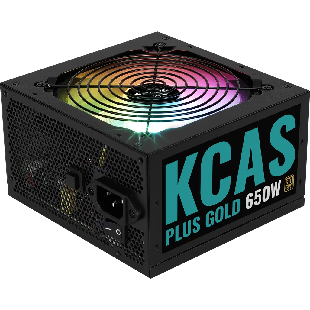 Aerocool KCAS PLUS Gold 650W RGB PSU