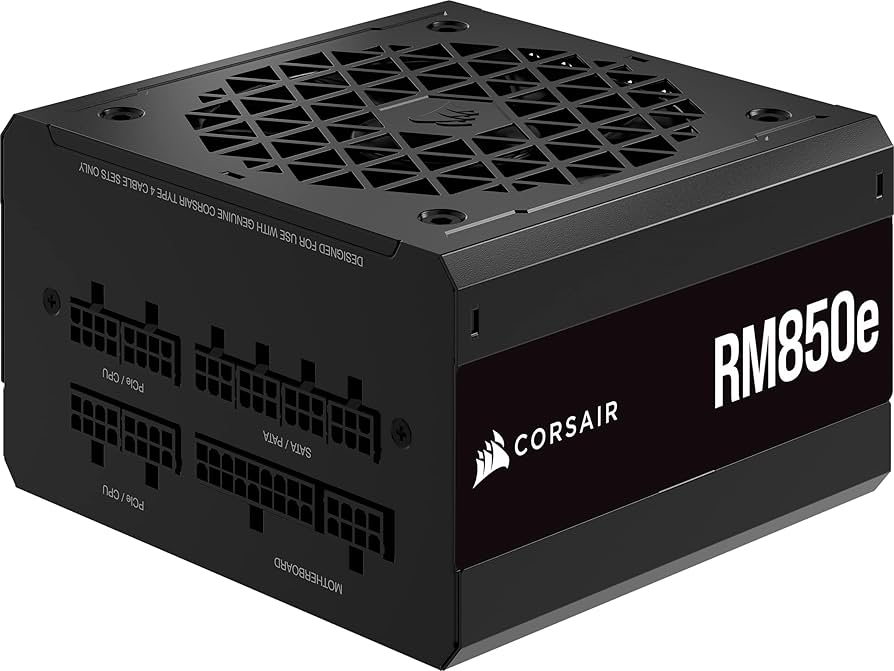 Corsair RM Series RM850e 850 Watt 80 PLUS Gold Fully Modular ATX PSU