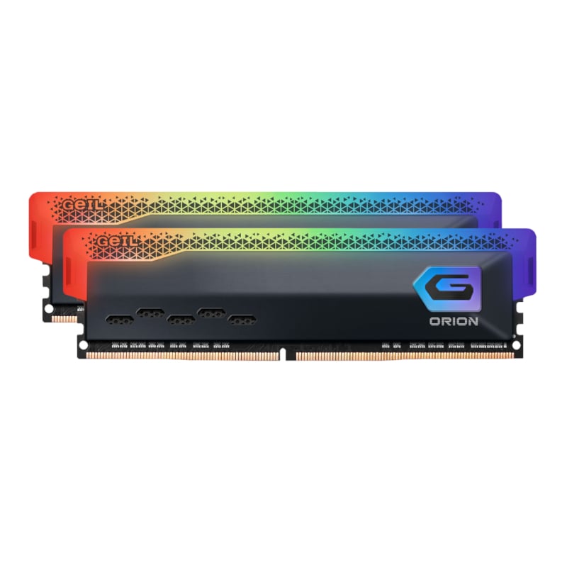 Geil Orion RGB 16GB Kit(2x8GB) 3600MHZ Gaming Memory - Grey