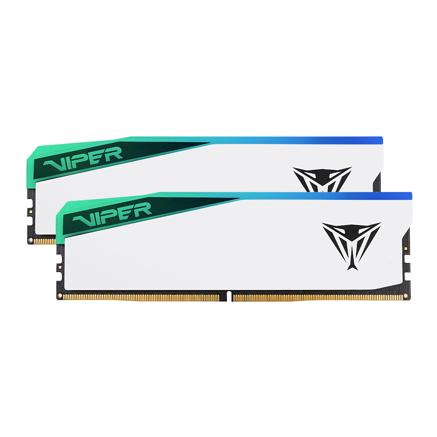 Patriot Viper Elite 5 RGB 32GB 6000MHz DDR5 Desktop Gaming Memory Kit – White
