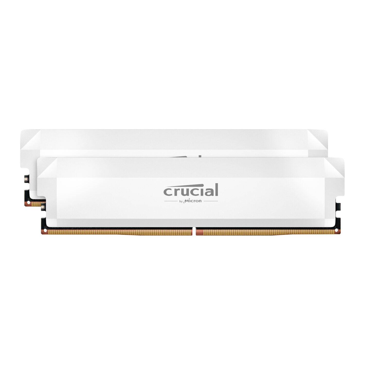 Crucial Pro DDR5-6400 64GB Overclocking Memory Kit – White
