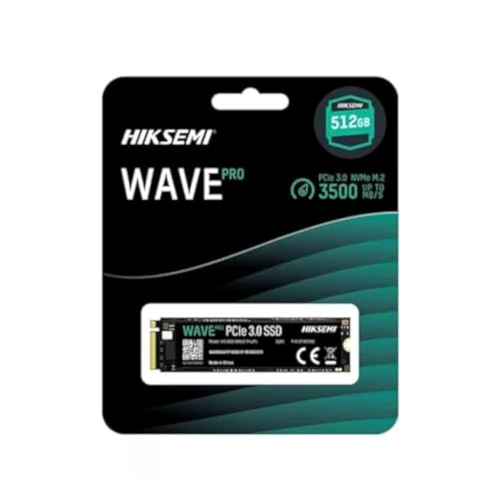 HIKSEMI Wave(P) 512GB Gen3 M.2 NVMe 3D NAND SSD
