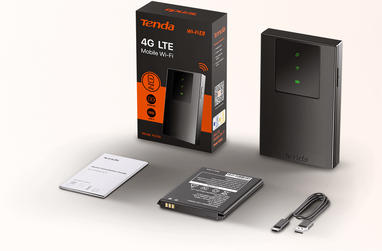 Tenda 4g180 4G LTE Mobile Wi-Fi