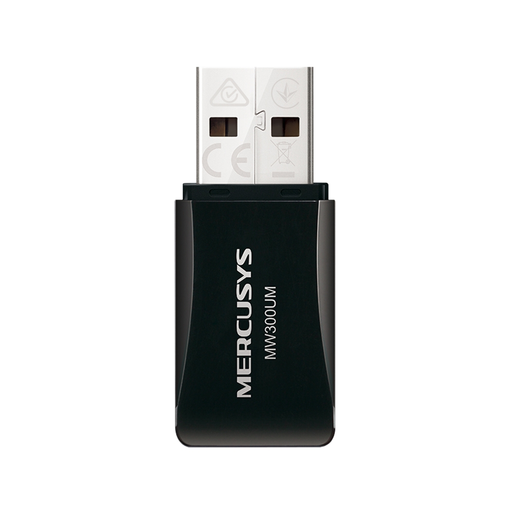 Mercursys N300 Wireless Mini USB Dongle MW300UM ver 4.0
