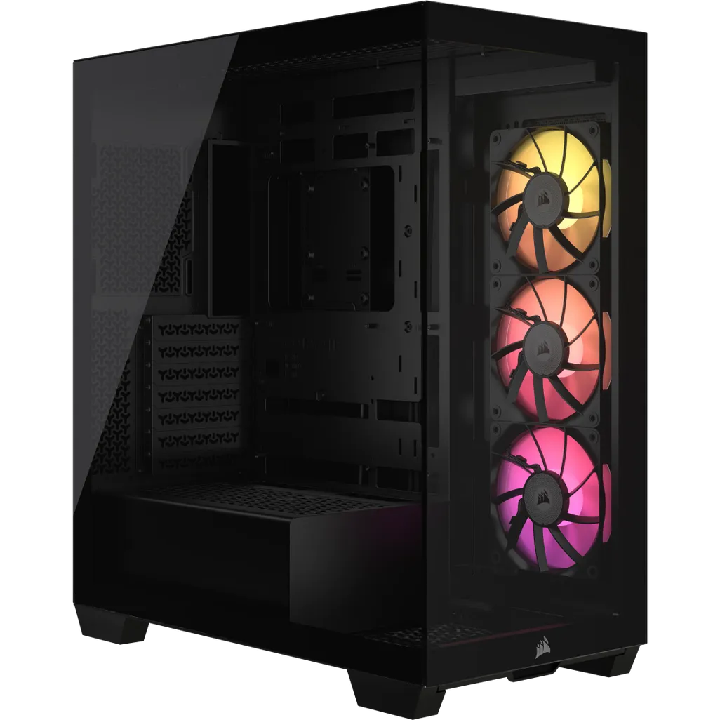 Corsair iCUE LINK 3500X RGB, Midi Tower, PC, Black, EATX, Gaming, Multi