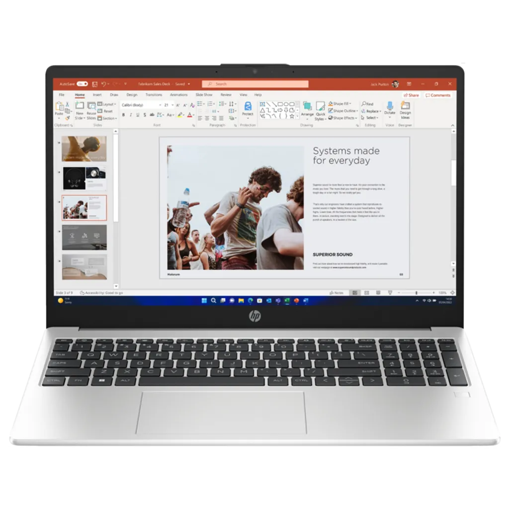 HP 250 G10 15.6IN FHD NOTEBOOK, Intel Core i3 1315U,8GB,512gb NVME SSDA, Win 11 Pro