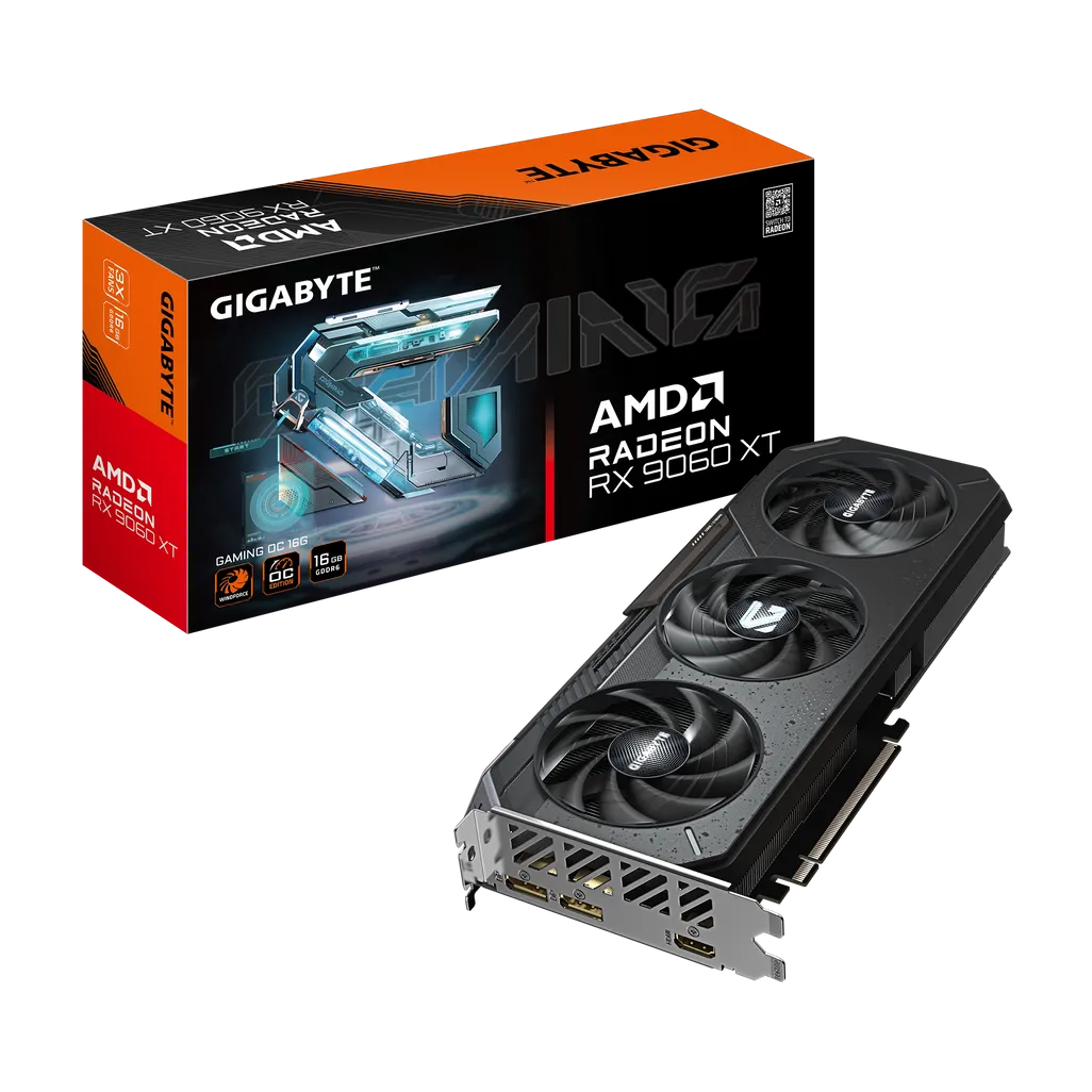 GIGABYTE Radeon RX 9060 XT GAMING OC 16G Graphics Card 