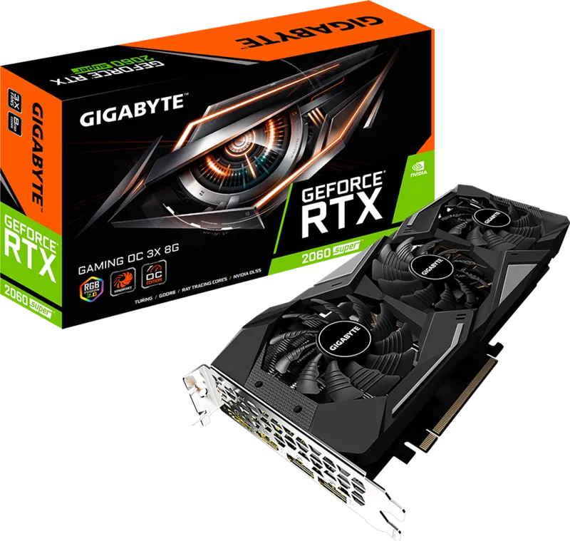 Gigabyte GeForce RTX 2060 SUPER OC 3X  8GB-Used