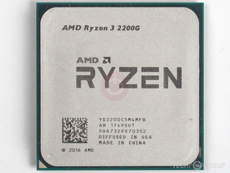 AMD Ryzen 3 2200G Processor-Used