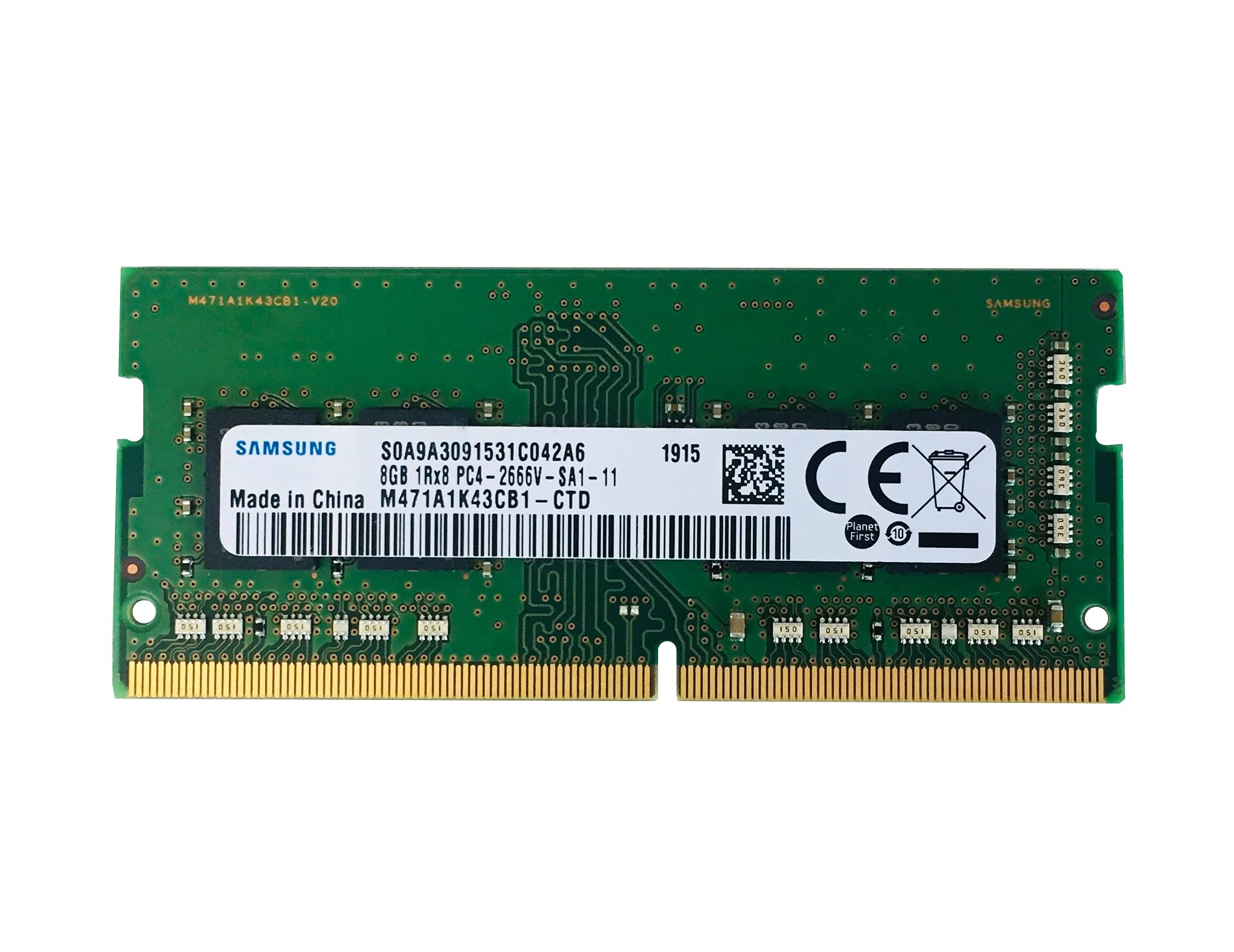 Samsung 8GB DDR4 SODIMM 2666MHz RAM-USED