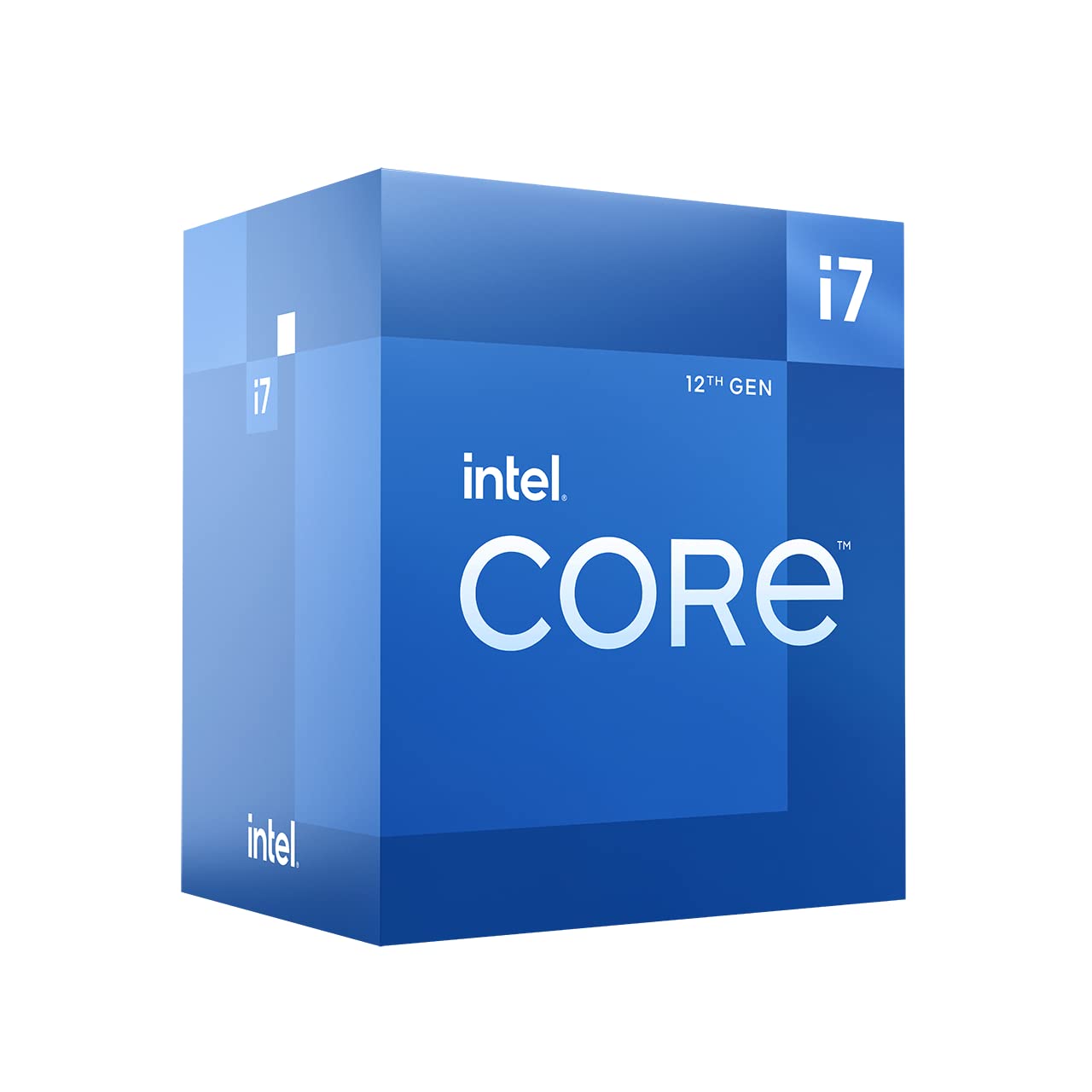 Intel Core i7-12700 Desktop Processor- used with new original cooler