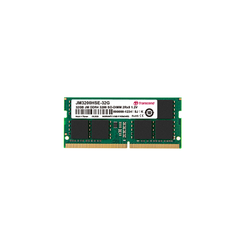Transcend 32Gb DDR4 3200MHZ So Dimm JM3200HSE-32G-Used