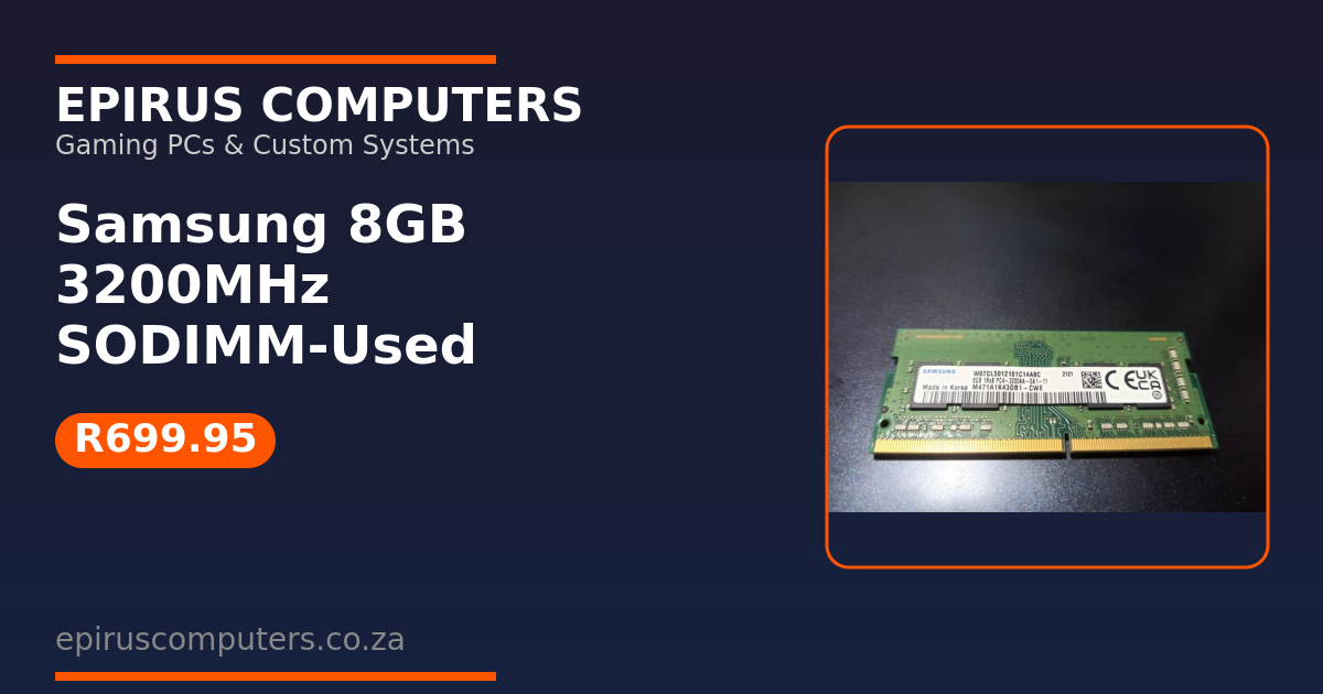 Samsung 8GB 3200MHz SODIMM-Used | Epirus Computers